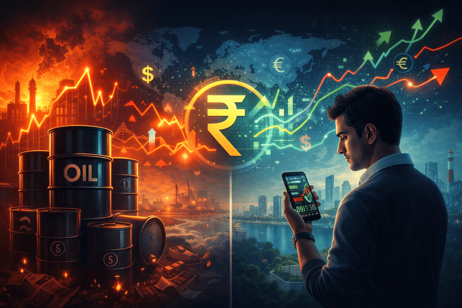 Oil Prices War Currency Exchange Rate Volatility